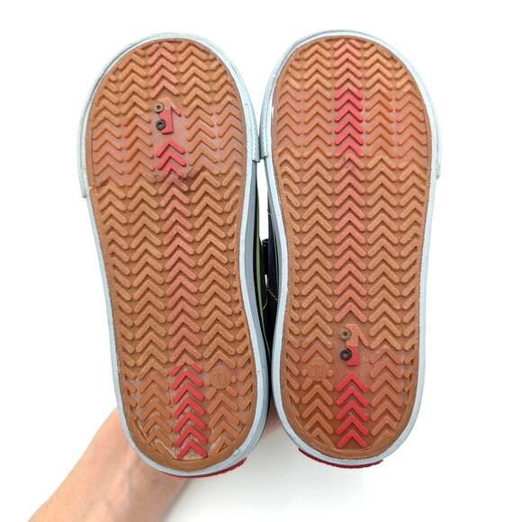 See Kai Run Waylon Hook & Loop Sneaker Shoes Kids' Navy/Lime Size US11 EU28 - Picture 8 of 12